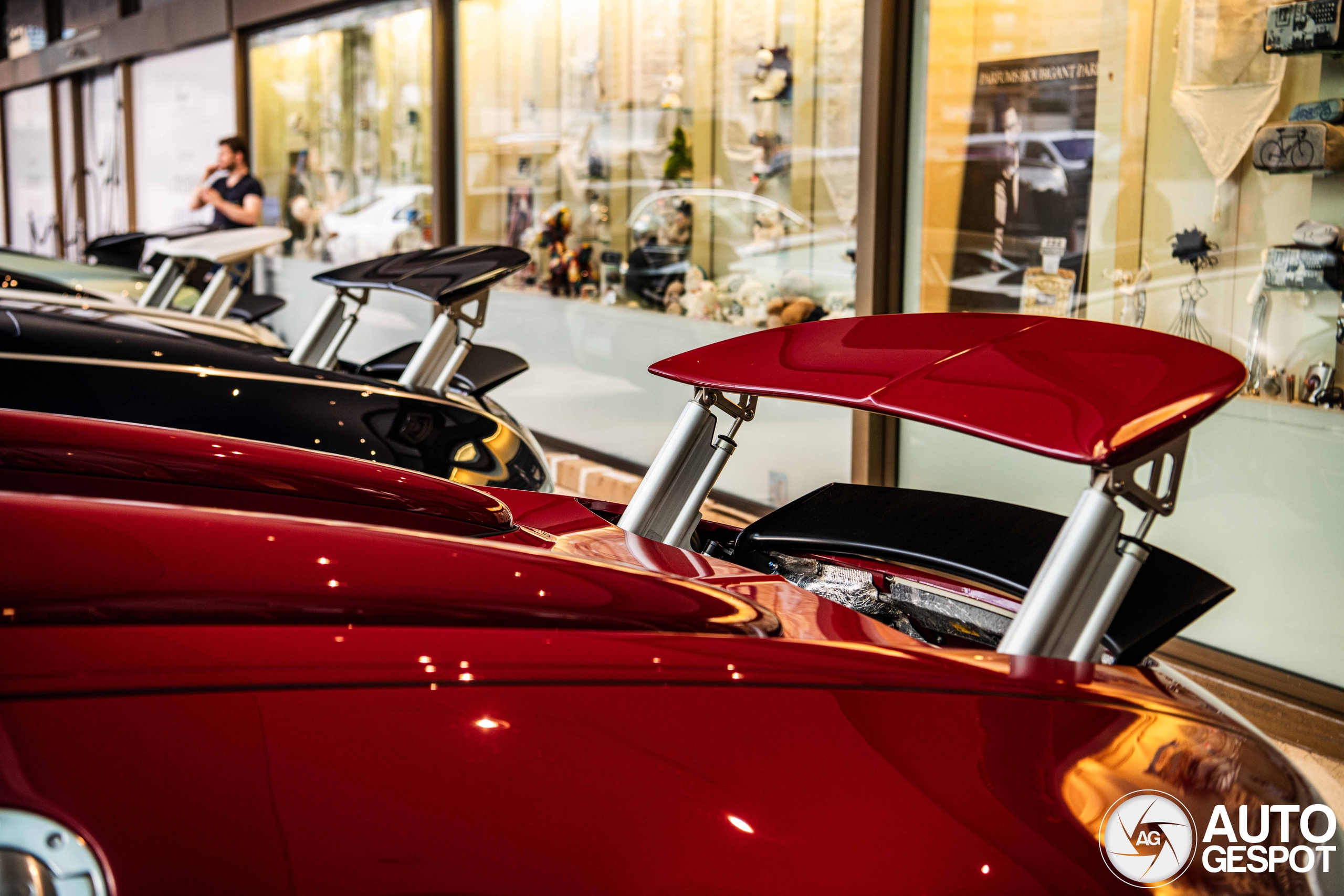 Bugatti Veyron trio meets Rimac Nevera in Monaco