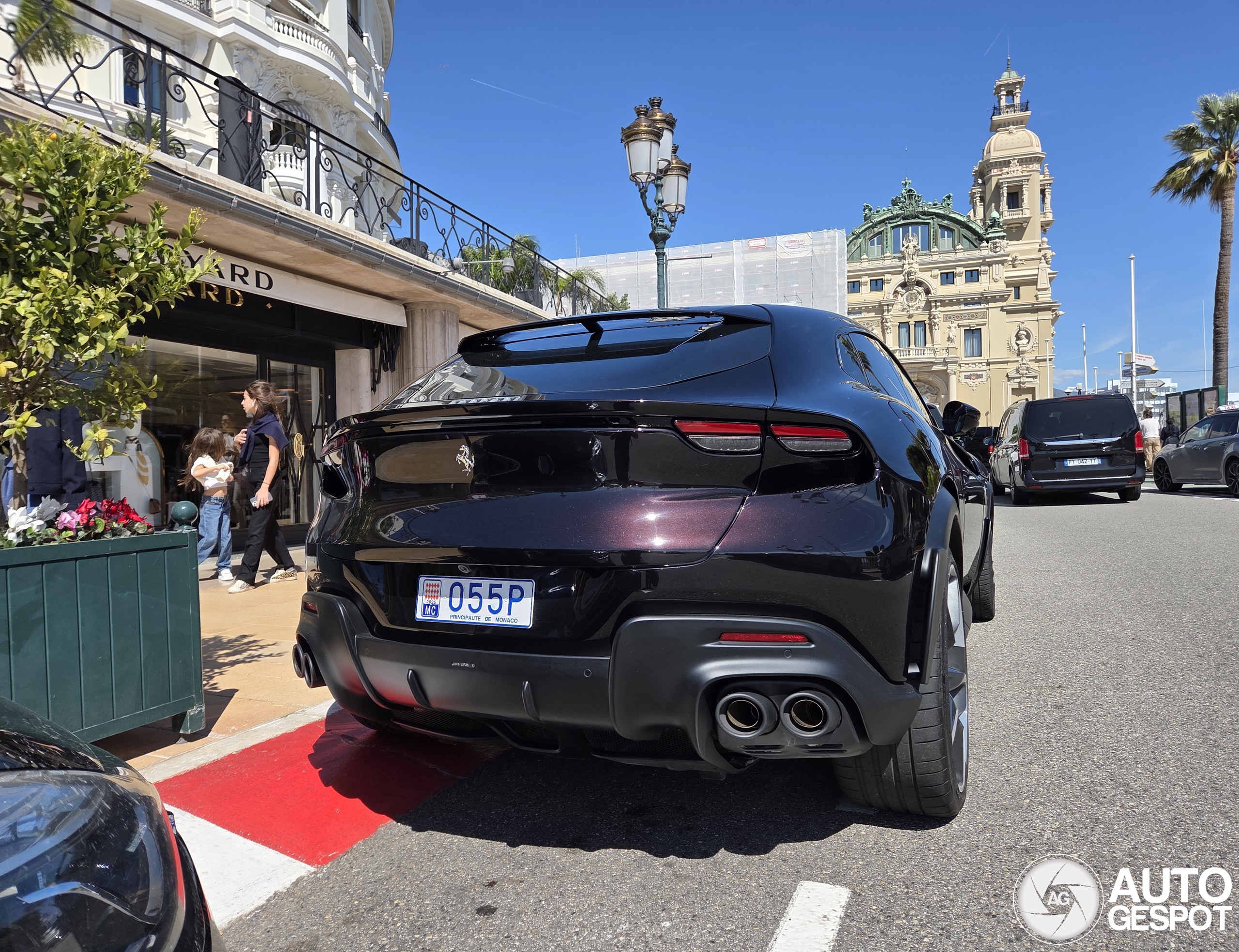Carlos Sainz’s Ferrari Purosangue spotted in Monaco