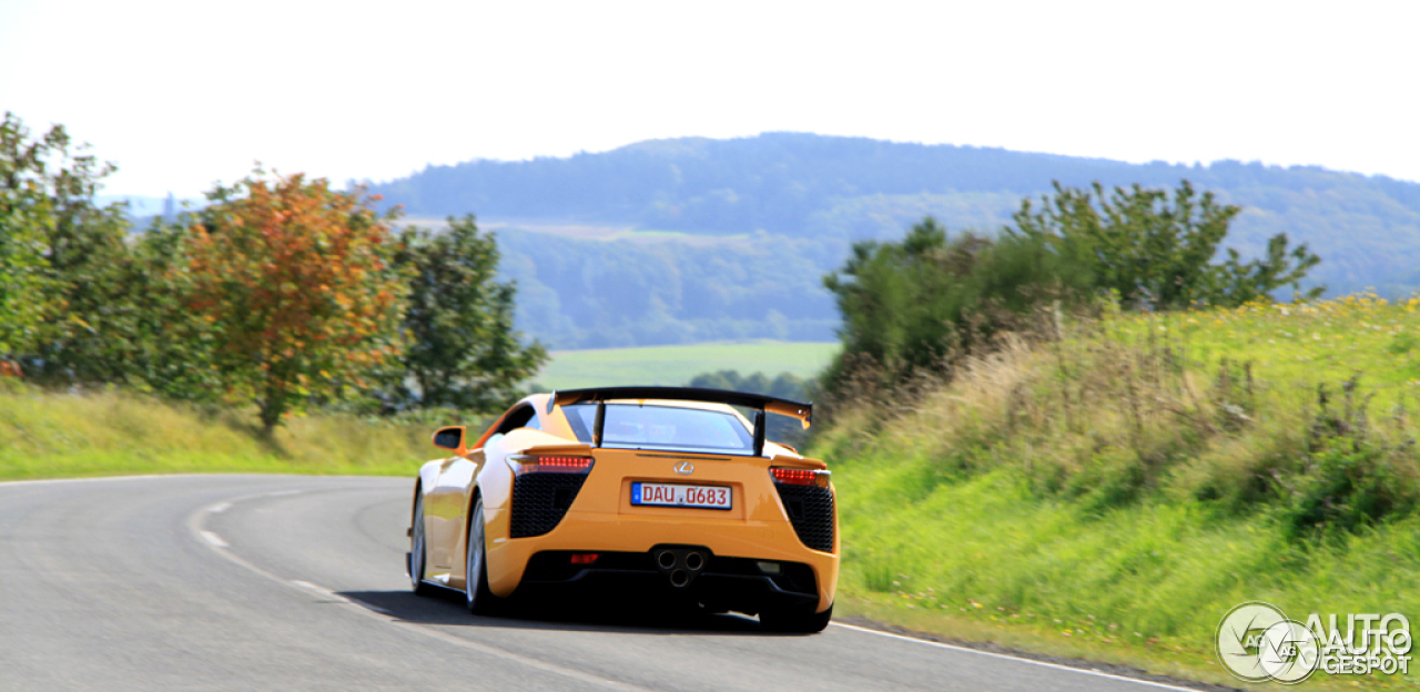 Built for the green hell: The Lexus LFA Nürburgring Edition