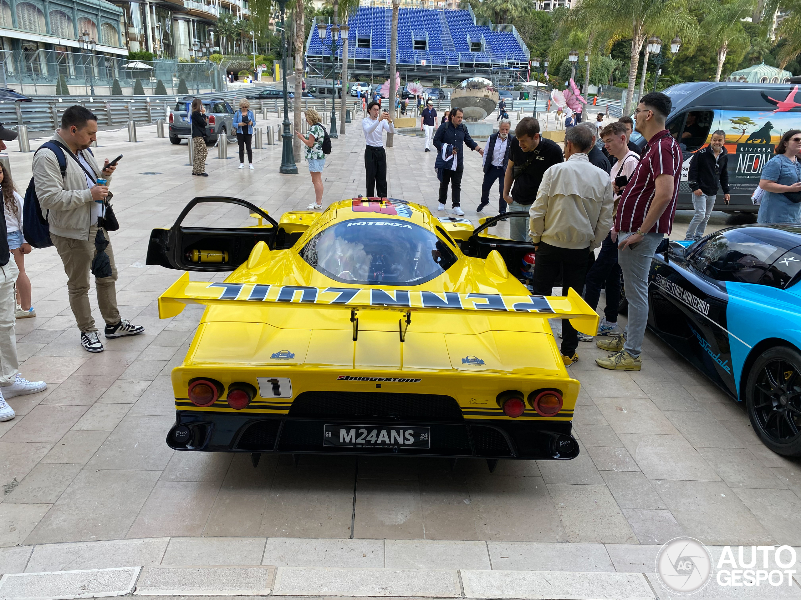 The Nissan R390 GT1: A historic racer with a unique Pennzoil livery